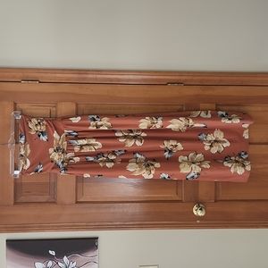 Women's strapless maxi dress